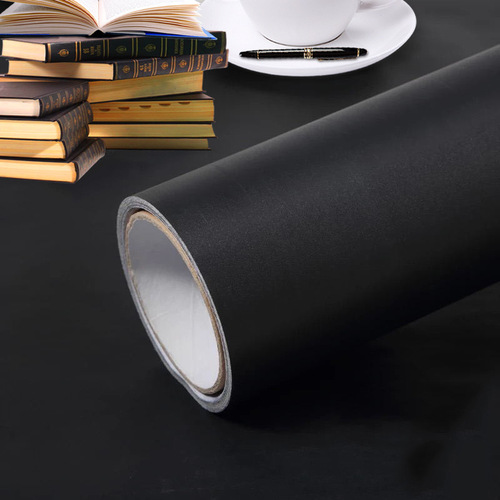 Pure black sticker thickened black glass window film light-blocking and heat-insulating film waterproof opaque glass light-blocking film