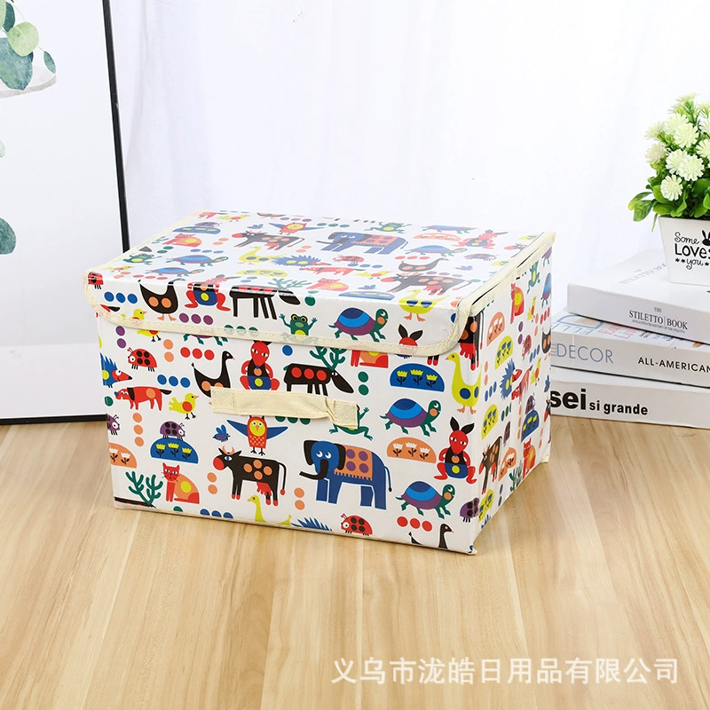 Foldable storage box non-woven cloth, storage system, toy, wholesale