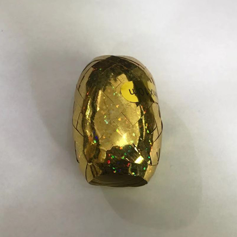 Fit cinta rollo boda globo cinta Festival celebración decoración brillante Rugby 10 m huevo cinta