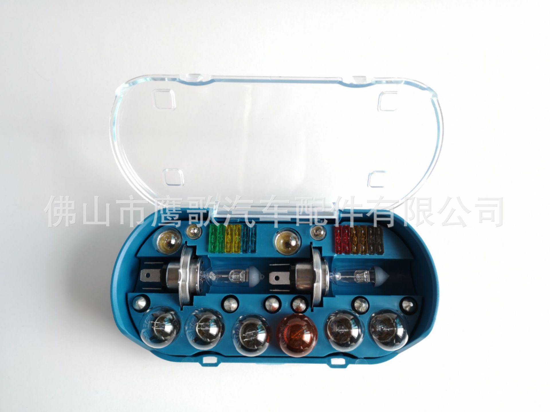 Traje transfronterizo del bulbo H1/H4/H7 del coche 8/9/10/20/30-piece traje de la emergencia de la lámpara del halógeno