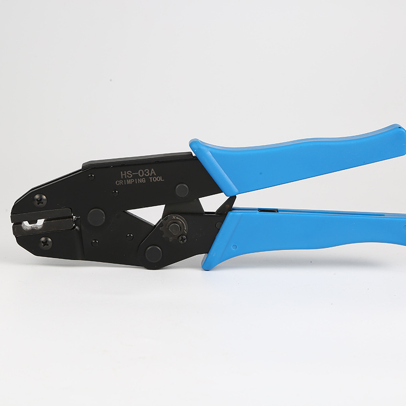 供应高品质接线钳HS-03A棘轮式端子钳冷压钳套管端子压接钳压线钳