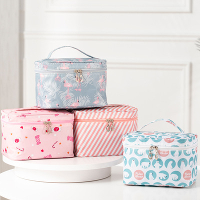 Cosmetic travel new pattern multi-function Wash bag Twill waterproof Portable Manufactor Direct selling goods in stock wholesale Cross border