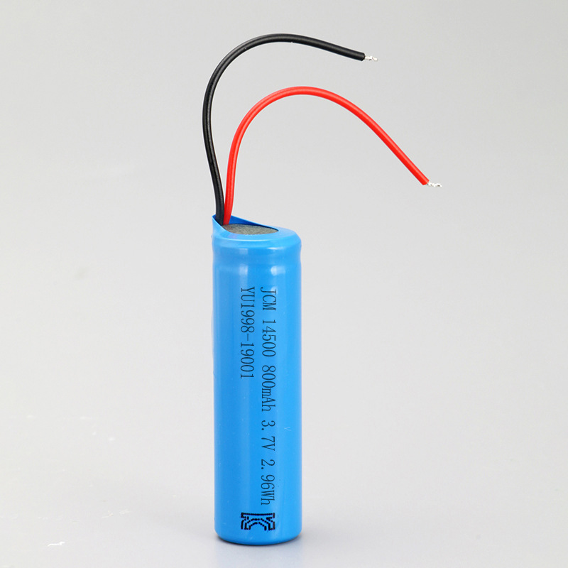 直销 JCM14500 锂电池 800毫安3.7V 加板出线 动力强 韩国KC认证