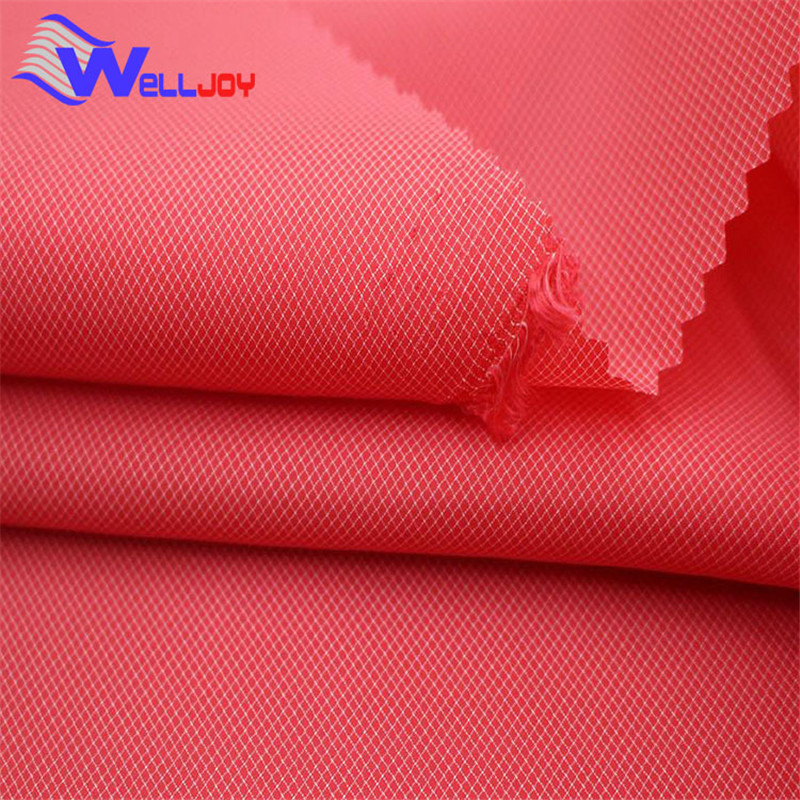 厂家供应纯色经典红色30d皮肤衣面料 超薄面料