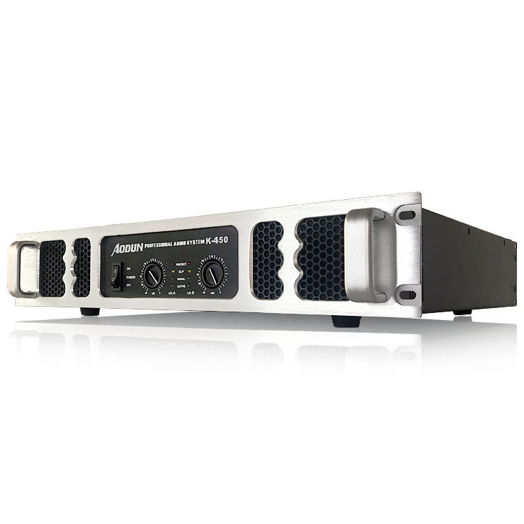 Fuente de la fábrica amplificador de escenario profesional de alta potencia puro post-nivel amplificador de ingeniería profesional K-450