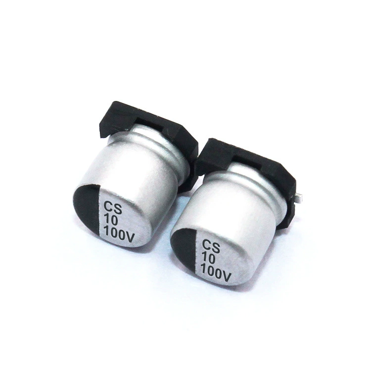 Патч электролитическая емкость 100V10UF объём 8*10мм 10uf/100V 105 ℃ Патч-емкость производитель