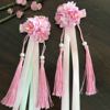 Children's hair accessory with tassels, Hanfu, cloth, hairgrip, Chinese style, cosplay, flowered