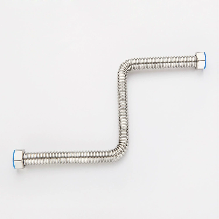 304 stainless steel wave pattern water heater hot and cold water pipe solar metal explosion -proof hose manufacturer direct supply