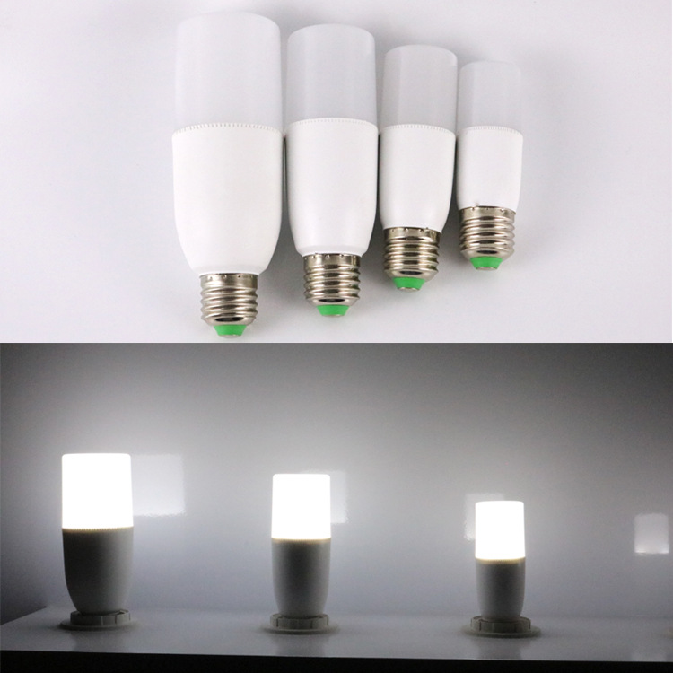 Bombilla LED, Nuevo Modelo, Bombilla LED con Forma de Lanzacohetes, Cabezal de Luz Cilíndrico, Bombilla de Alta Potencia para el Hogar, Bombilla de Bajo Consumo, Venta al por Mayor, Alto Brillo