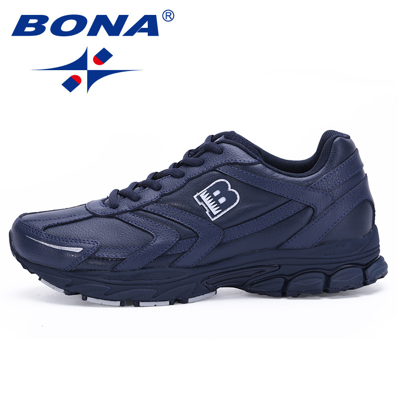 남자 신발 봄과 여름 새로운 bona 2020 정품 가죽 남성용 운동화 공장 직접 판매 남성 등산 신발 운동화