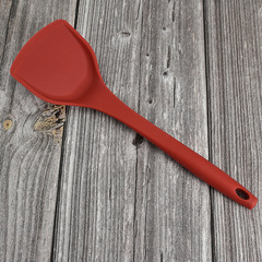 硅膠廚具一體廚房烹飪鏟子食品級材質靜音鍋鏟不粘鍋煎魚鏟中式鏟