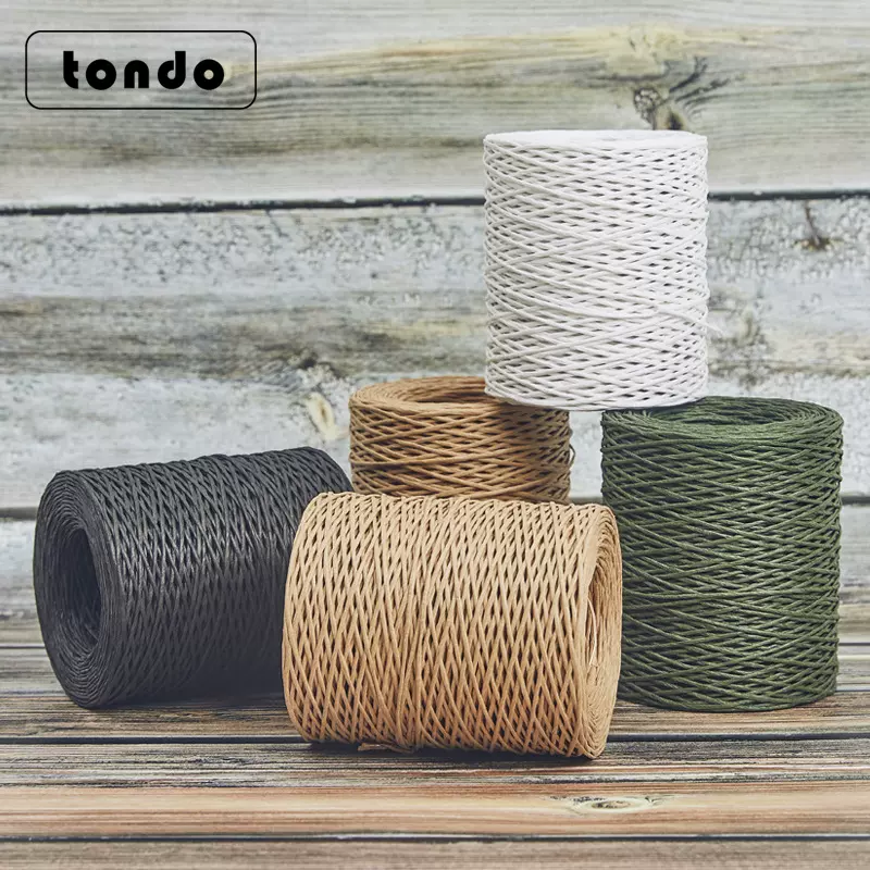 唐德 花艺固定纸绳绿植环保铁丝手工礼物DIY材料花店鲜花包装材料