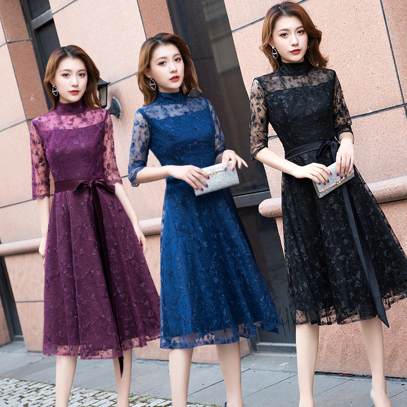 Vestido mini multicolor, nuevo modelo 2026, elegante vestido de noche, vestido adelgazante, adecuado para uso diario, disponible para dropshipping