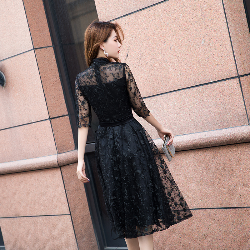 Vestido mini multicolor, nuevo modelo 2026, elegante vestido de noche, vestido adelgazante, adecuado para uso diario, disponible para dropshipping