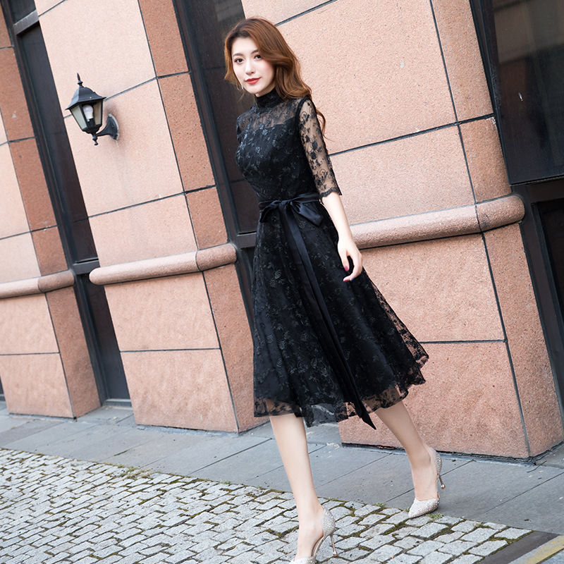 Vestido mini multicolor, nuevo modelo 2026, elegante vestido de noche, vestido adelgazante, adecuado para uso diario, disponible para dropshipping