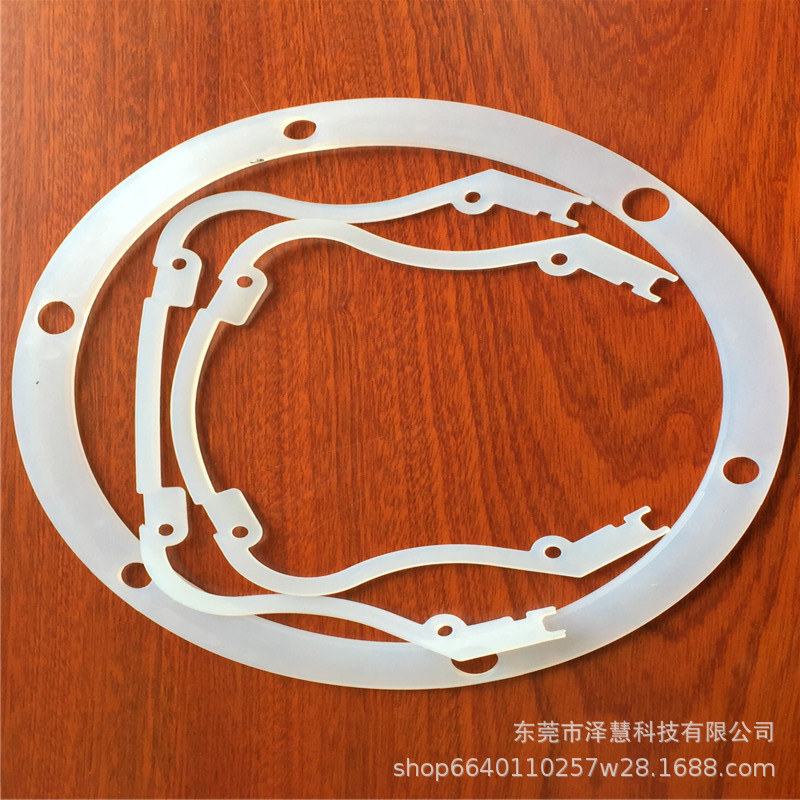 LED灯罩防水硅胶密封垫 圆形硅胶防水垫圈 路灯耐高温硅胶垫圈