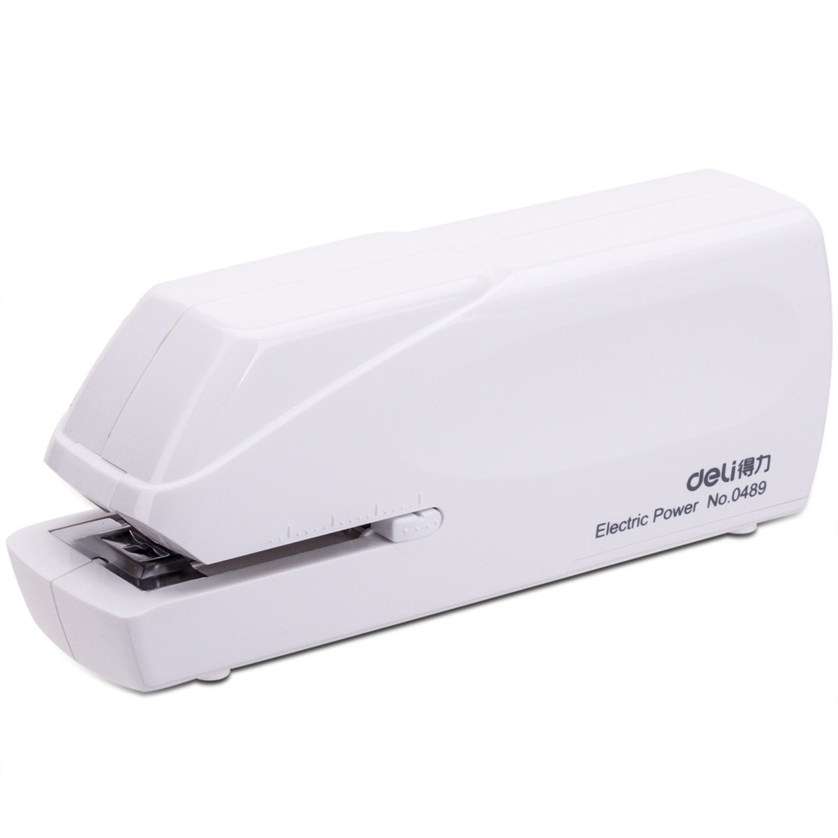 Deli Oficina papelería 0489 grapadora eléctrica N ° 12 automático vinculante grapadora puede enlazar 20 hojas