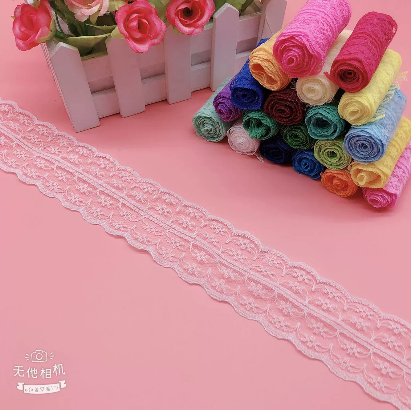 40 цветов долгосрочные в наличии эластичные кружева рисовые цветочные кружева DIY кружева 133-2 ширина 4,5 см