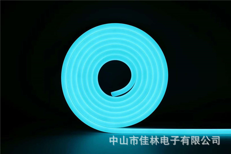 Tira de luces LED de bajo voltaje 12V, de silicona flexible, estilo neón, barra de luz suave, de fábrica, para decoración, iluminación y letreros publicitarios.