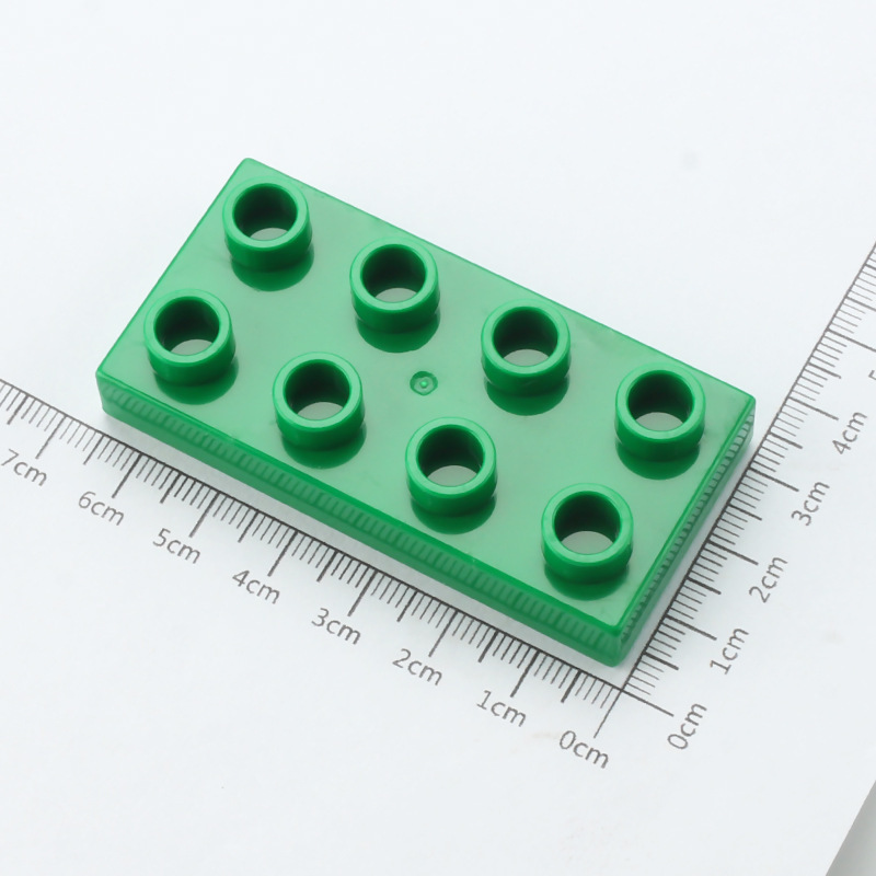 翊動科教育機関2 × 4薄煉瓦/8穴大粒積み木diyばら積部品玩具メーカー卸売り|undefined