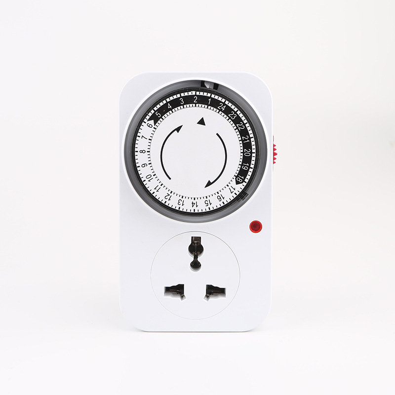 Timer socket cycle timing smart home 24 hours programming timing mechanical timer plug socket