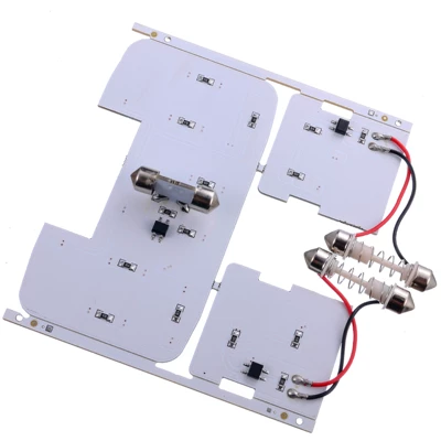 3-piece Car LED Bulb, Roof Light