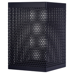 Deluxe 908/909 Pen Holder Metal Mesh Round Black Iron Mesh Storage Tray Simple Office Storage