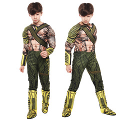 Justice League Aquaman cosplay Halloween party anime costume hero costume stage performance outfit
