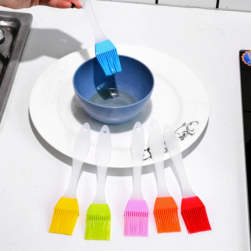 Кисть для силиконового масла, термостойкая щетка для выпечки барбекю, кисть для силиконового масла, щетка для барбекю с кремом для торта