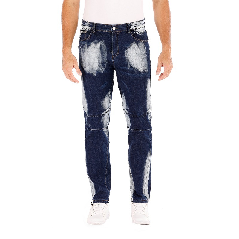 Men's Clothing Stretch Jeans For Men American Style Straight Three Color Washed White Men's Pants_mkmklike.com