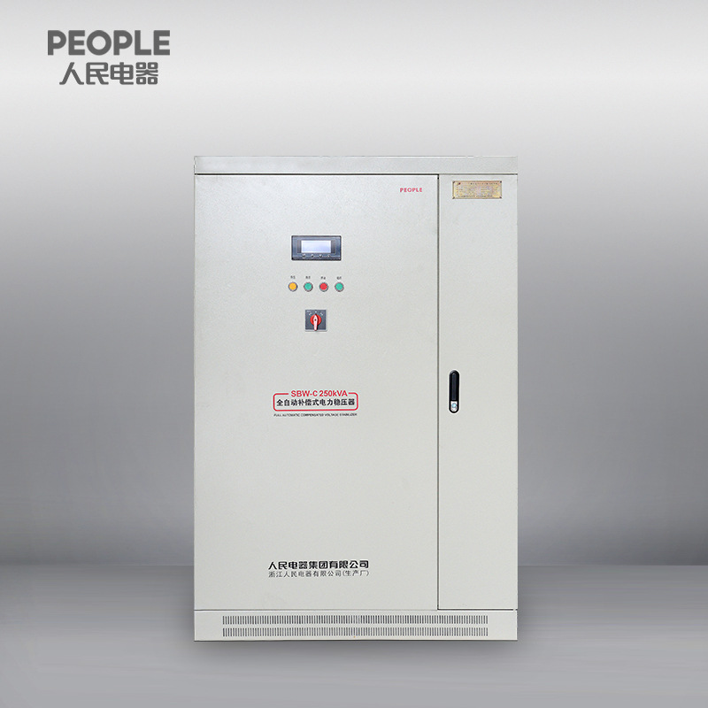 中国人民电器旗舰店SBW-C-100kVA(铜)全自动电力补偿稳压器