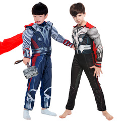 雷神復仇者聯盟4 兒童成人演出服雷神斧面具道具戰斧舞會派對裝扮