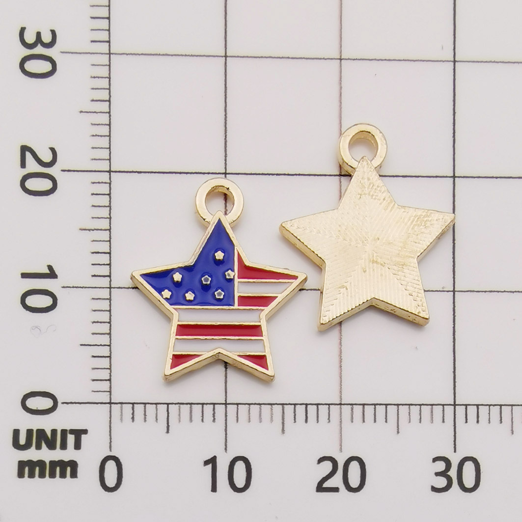 Accesorios de la joyeria bricolaje gota aceite aleación pequeño colgante flor gota aceite colgante marcador colgante collar pulsera colgante