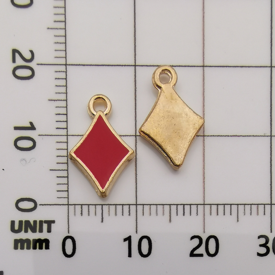 Accesorios de la joyeria bricolaje gota aceite aleación pequeño colgante flor gota aceite colgante marcador colgante collar pulsera colgante