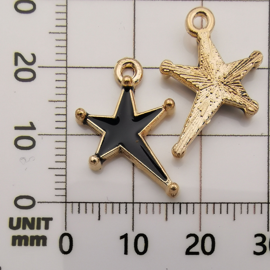 Accesorios de la joyeria bricolaje gota aceite aleación pequeño colgante flor gota aceite colgante marcador colgante collar pulsera colgante