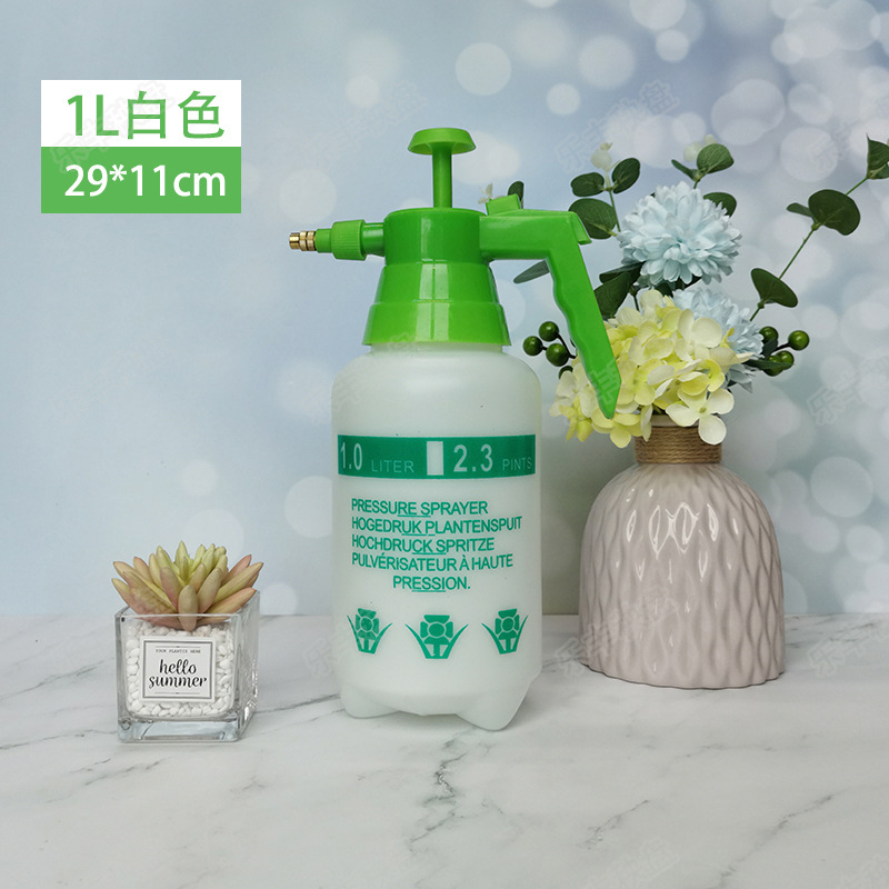 Regadera de flores, desinfección, regadera, jardinería, regadera, pulverizadora de plástico, pulverizador de presión atmosférica, pequeña botella de pulverizador de presión image 6