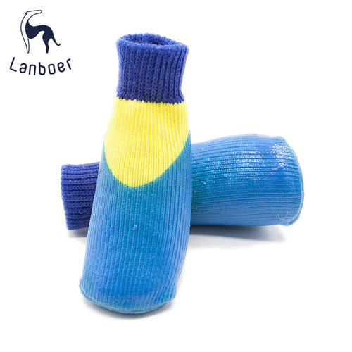 Simple and Cozy Waterproof Pet Socks, Warm and Breathable, Fashionable Outdoor Shoe Covers, Autumn/Winter Anti-Slip and Wear-Resistant Socks, Wholesale