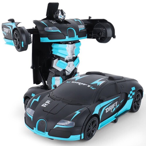 Remote control transforming car induction transforming King Kong robot Rambo children's toy racing electric car cross-border