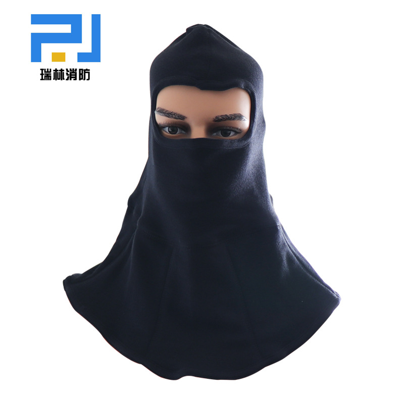 厂家直供3C认证消防员防护头套 森林阻燃加厚芳纶头罩 批发