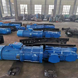 煤矿用电动刮板机 中双链刮板运输机 矿用刮板输送机 图片