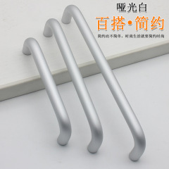 Factory direct supply of solid aluminum alloy handles, new Chinese cabinet drawer handles, furniture hardware, matte wardrobe handles