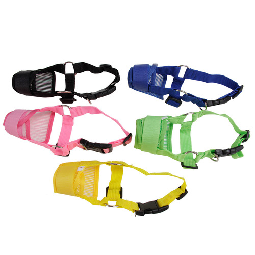 Large Dog Muzzle Anti-Bite Barking Dog Collar for Puppies like Poodle and Golden Retriever Barking Stopper Mouth Guard