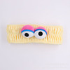 Demi-season elastic sesame oil, knitted headband, hair accessory for face washing, Korean style