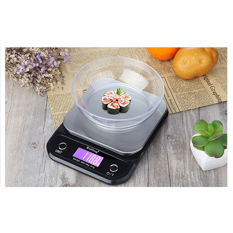 不锈钢厨房电子秤双供电 烘焙专用水果称食品秤电子厨房秤