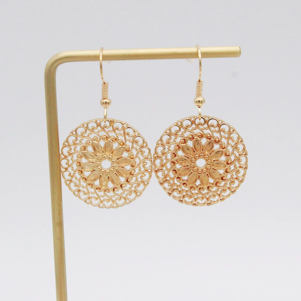 П pendant из бронзового металла с зеленью, серьги, Amazon, для импорта, оптовая