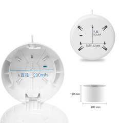 瑞沃中心抽大捲紙盒酒店廁所衛生間省紙盒壁掛式防水節約用紙巾盒