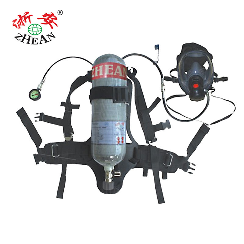 浙安消防正压式碳纤维空气呼吸器型号RHZKF6.8/30消防厂家直销