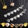 Multilayer accessory, photo, pendant, folding necklace