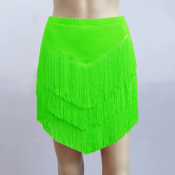 Fluorescent green V skirt (single skirt)