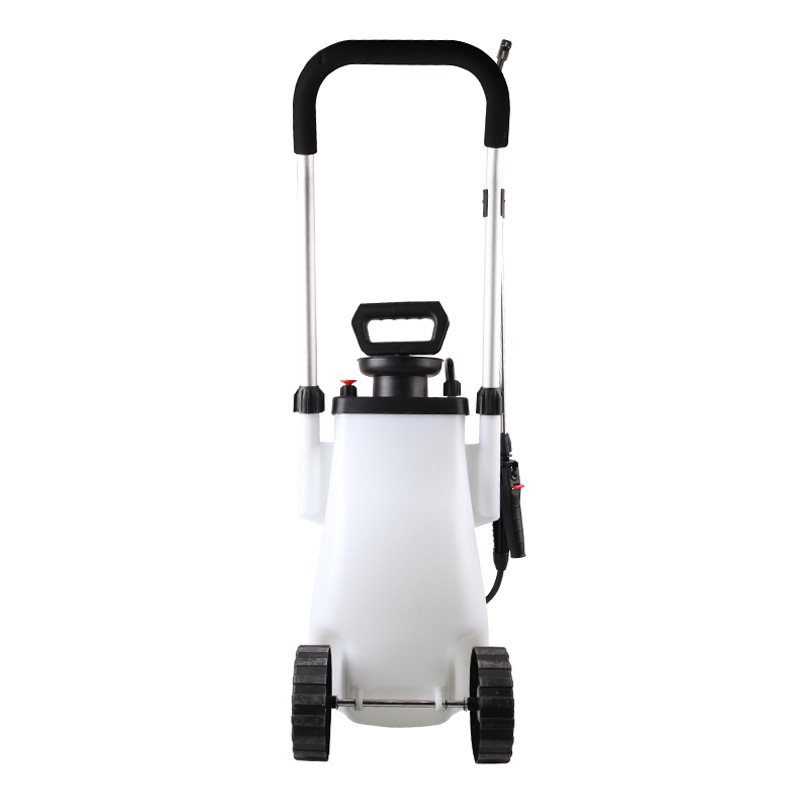 Nuevo 12L carro pulverizador autopropulsado riego puede alargar varilla de pulverización retráctil image 6